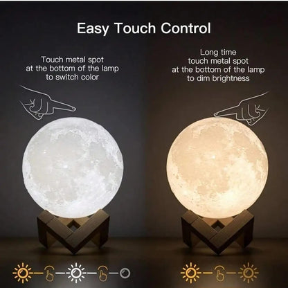 Ultrasonic Moon Essential Oil Diffuser